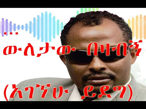 … ውለታው በዛብኝ - Agegnehu Yideg (አገኘሁ ይደግ)