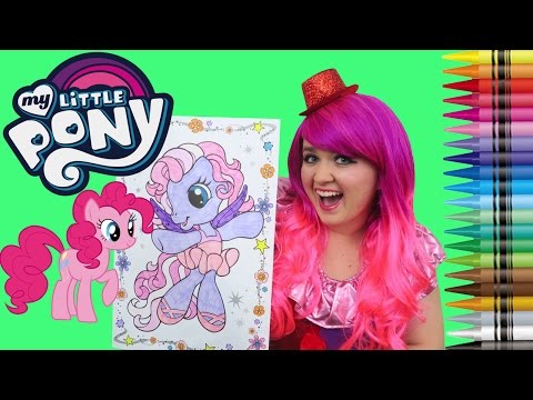 Coloring StarSong My Little Pony GIANT Coloring Book Page Crayola Crayons | KiMMi THE CLOWN Video