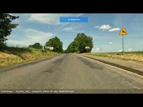 Szprotawa - ul.  Żagańska (kierunek DK12)