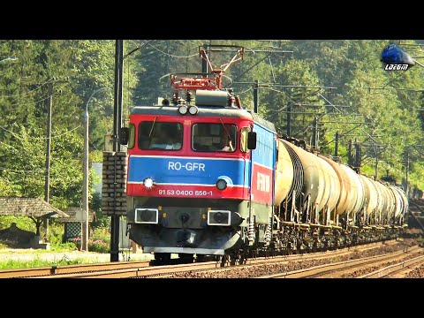 LE5100KW 40-0656-1 & 40-0803-9 & Marfar Încărcat GFR Loaded Tanker Train in Azuga 16 September 2020