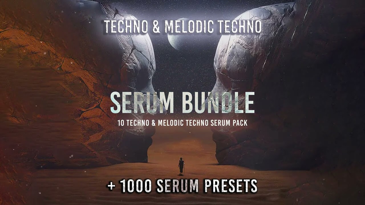 1000 Techno & Melodic Techno Serum Presets