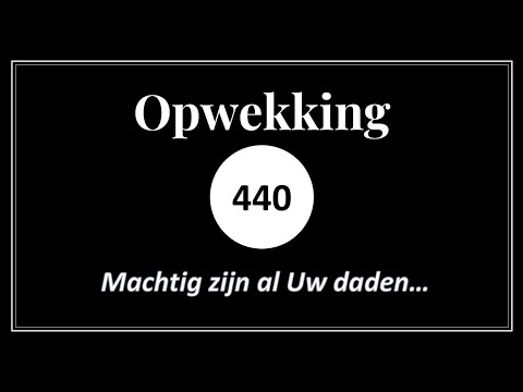 opwekking 440