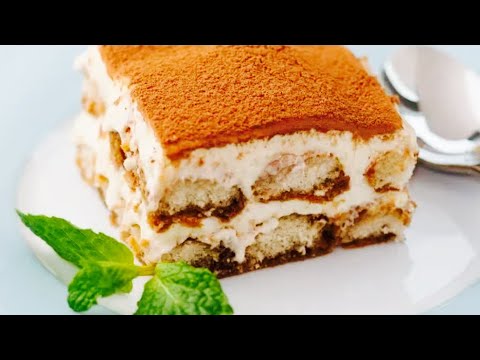 Italian Tiramisu Cake Recipe (Eggless) Easy 10 Minute Tiramisu