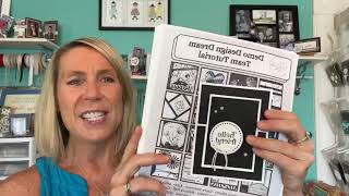 HOW TO CREATE TWO FUN-FOLD CARDS WITH THE FRAMES & FLOWERS DESIGNER PAPER ON FB LIVE – July 12, 2024