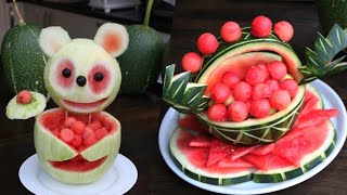 2 Super Fruit Platter Watermelon Decoration Ideas🍉