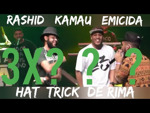 Rashid  Kamau e Emicida juntos