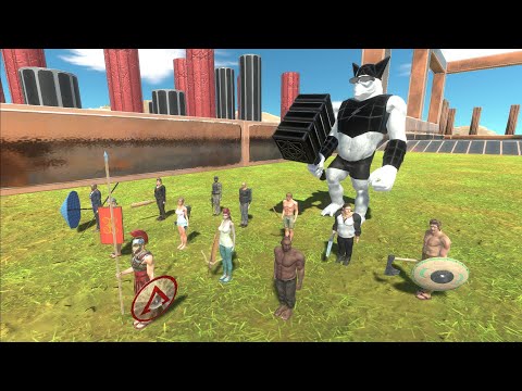 Escape from SUPER GHOR HAMMER - Escape from Monster - Animal Revolt Battle Simulator