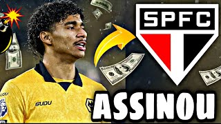 🚨✅ESTÁ CONFIRMADO ATE 2027! BAITA REFORÇO NO SÃO PAULO 