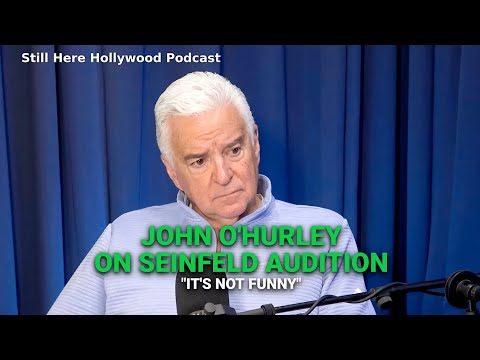 John O'Hurley "Seinfeld" -After 1st table read of script "This is the #1 show on TV? It's not funny"