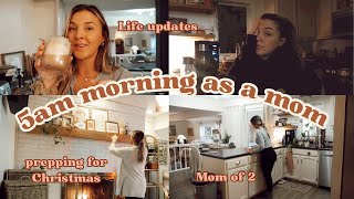 5AM morning routine as a mom...day in my life