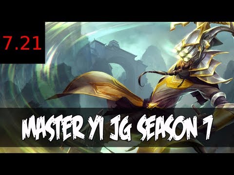 Suseri Master Yi Jungle - Full Gameplay S7 [7.21]