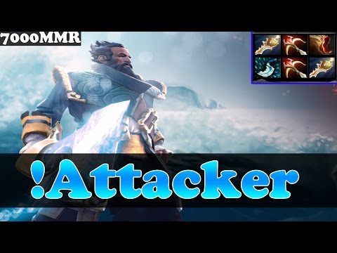 Dota 2 - The Best Kunkka in the world - !Attacker 7000 MMR vol 35 - Ranked Gameplay