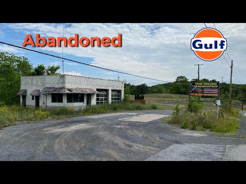 Abandoned Gulf Gas Station - A Look At The Inside!