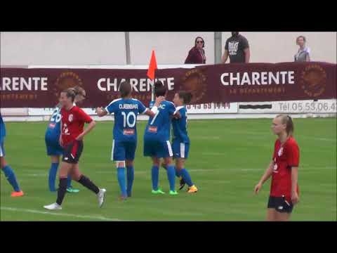 D1F - 2017/2018 - J02 - ASJ Soyaux / Lille OSC 2-1 - 10-09-17 - Le Résumé (Court)