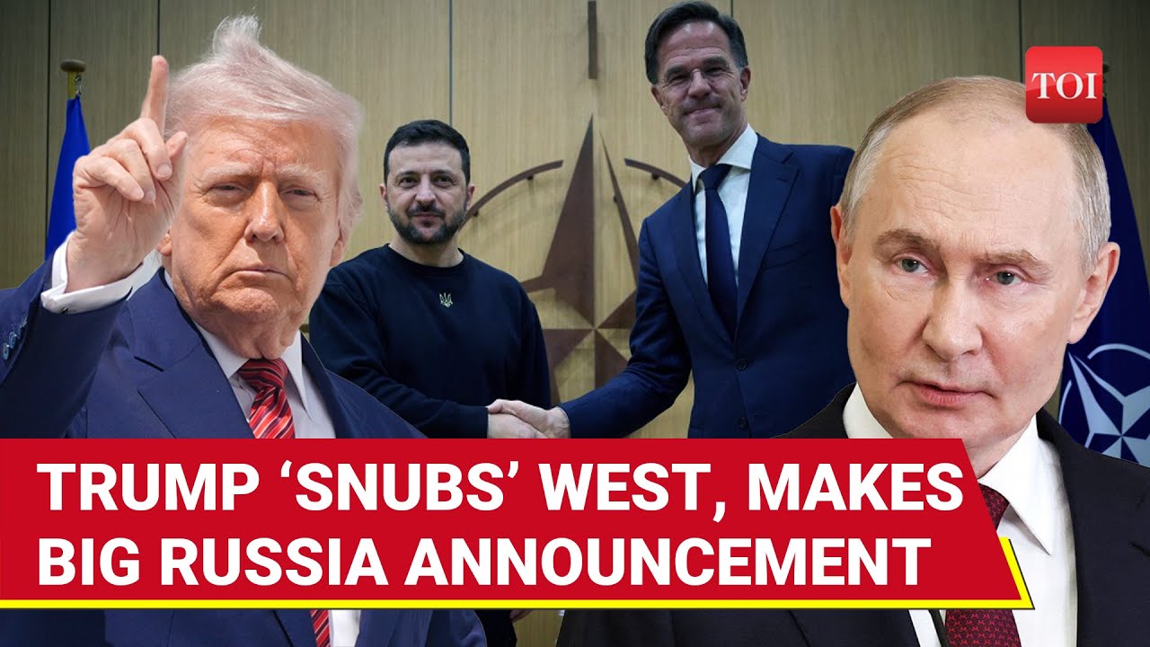 Trump UNCUT: ‘Nobody Can Force Me…’: US President's Russia SHOCKER Jolts NATO Allies, Ukraine