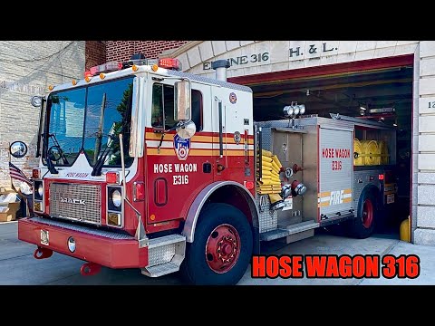 🌟 FLEET FRIDAY 🌟 FDNY LAGUARDIA AIRPORT HOSE WAGON 316  - LDH HOSE FOR CRASH TRUCKS