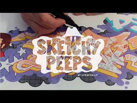 SKETCHY PEEPS 008 - Dmote
