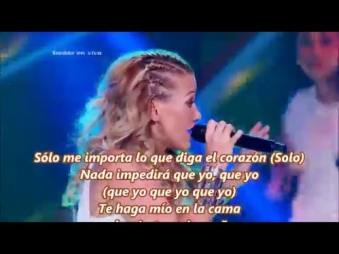 Fanny Lu Ft. Gente de Zona- Lo Que Dios Quiera (Video Lyrics)