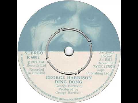 UK New Entry 1974 (289) George Harrison - Ding Dong