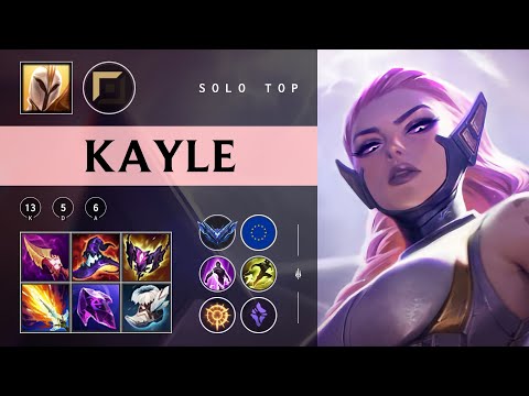 Kayle Top vs Karma - EUW Diamond Patch 25.22
