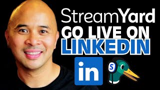 How to go LIVE on LINKEDIN using Streamyard