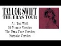 Taylor Swift - All Too Well (10 Minute Version) (The Eras Tour) (Karaoke Version)