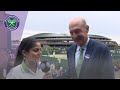 Stan Smith speaks about his time at Wimbledon