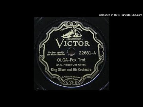King Oliver And His Orchestra "Olga"  (1930) - Victor V22681.
