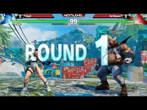 SFV/SF5: Next Level Battle Circuit V.1 - Diego V (Cammy) vs BIFU Thot Whisperer (Birdie)