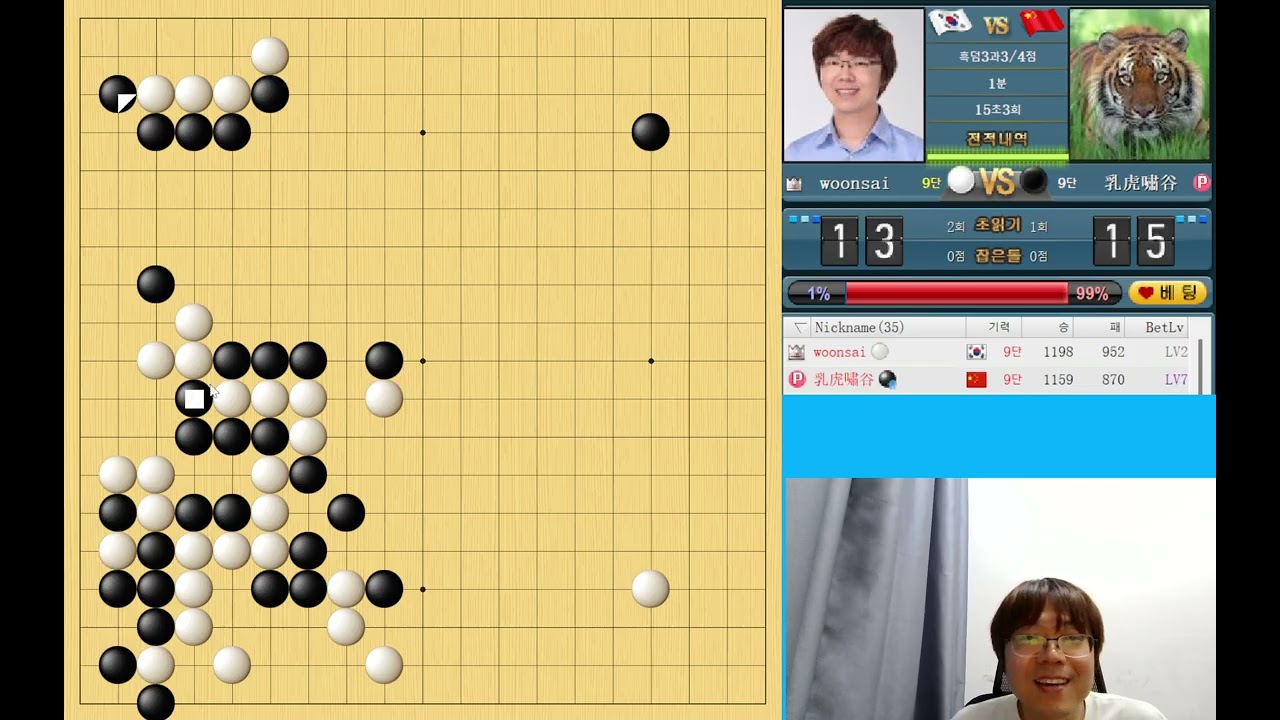 Doctor vs A top Chinese Female Go Prospect