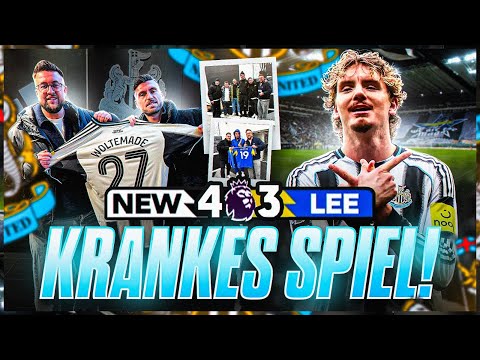 Wir besuchen NICK WOLTEMADE 🏴󠁧󠁢󠁥󠁮󠁧󠁿„UNGLAUBLICH“ Newcastle VS Leeds Stadion Vlog ⚽️😍