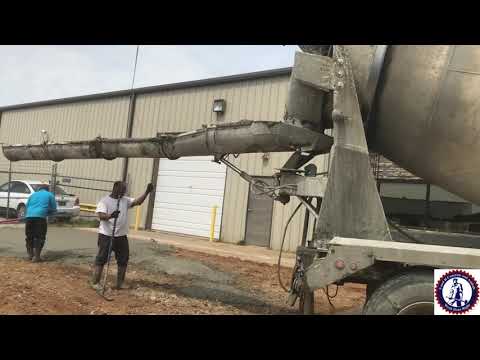 S and H Concrete Puts Down a Parking Lot