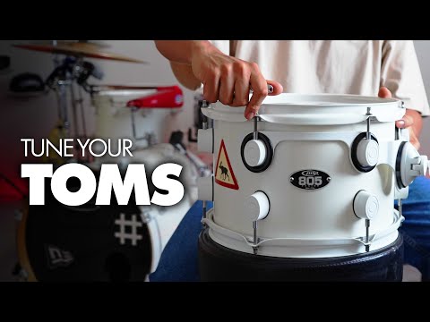 HOW TO TUNE YOUR TOMS (Step by Step) - 2024 Lesson