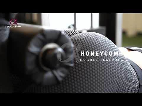 COMFY FOREVER High-Quality Active Women's High Waist Activewear Honeycomb