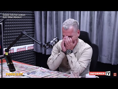 INFORMER PODKAST - Milan Milošević se gušio u suzama: Da li sam pogrešio što sam napustio majku?