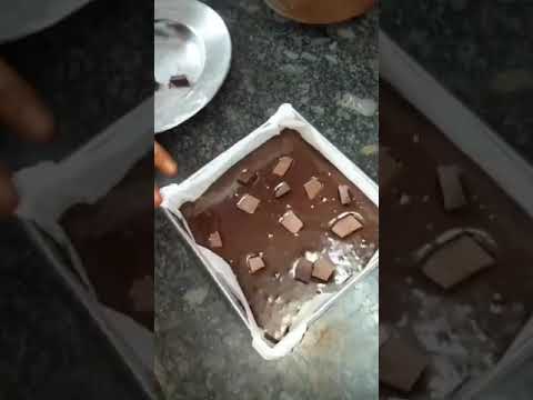 double chocolate and dry fruits brownie