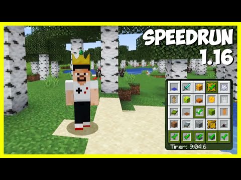 BİNGO SPEEDRUN CRAFTİNG 9:04 😁 - Minecraft Speedrun