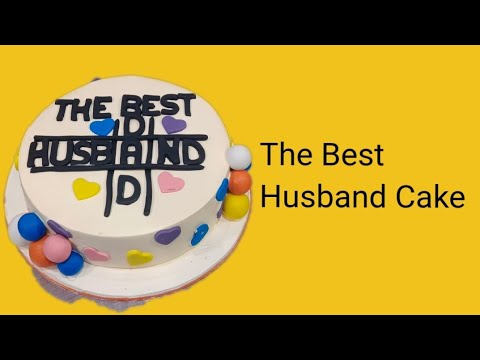 The Best Husband Cake.  By  Chef Mazhar Cake Studio. #trending #trendingvideo