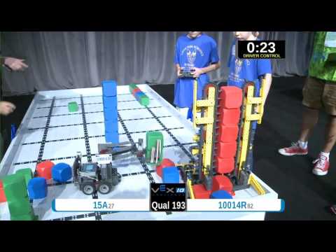 2015 VEXIQ Elem Q193 -  (15A 10014R) 204 - VEX-IQ Elementary School-VEX Worlds 2015