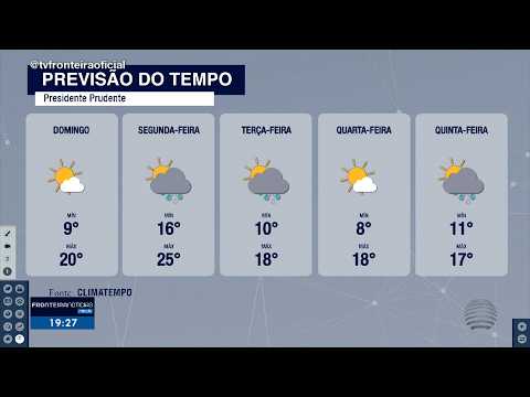 Chuva deve retornar ao Oeste Paulista neste sábado