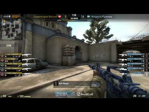 CPH Wolves vs NiP | Halbfinale, EMS One Fall Finals 2013 | de_dust2 Map 1