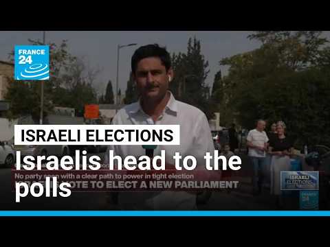 Israelis vote in first national election since October 7 attack