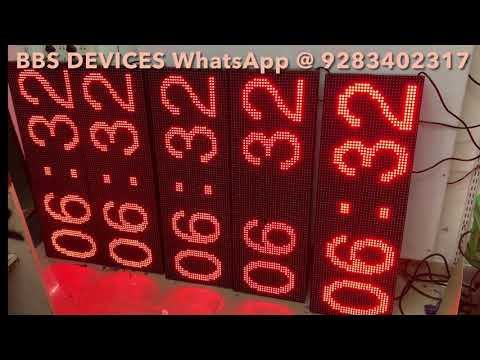 Led Clock For Railway Stations