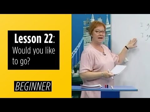 Beginner Levels Lesson 22 Would you like to go