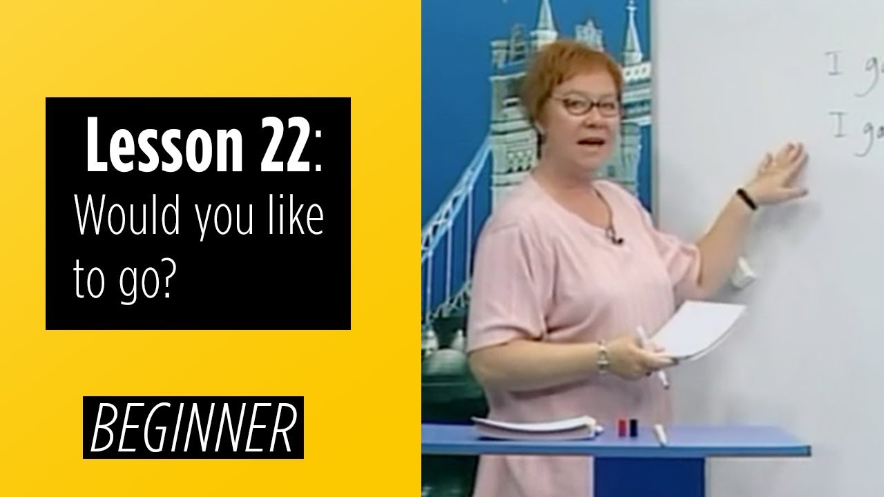 Beginner levels - Lesson 22: Would you like to go