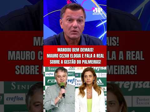 MAURO CEZAR ELOGIA: “O PALMEIRAS NÃO É O QUE É POR CAUSA DA LEILA PEREIRA! O CLUBE É…”