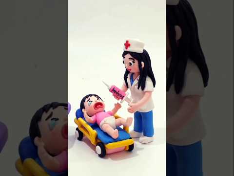 Diy Easy Miniature Air Dry Clay Craft Toys | #shorts​ #trending​ #clay​ #diy​ #miniature​ #viral​