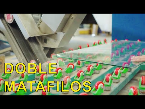 Maquina Doble Matafilos para vidrio