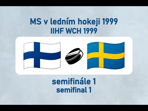 MS v ledním hokeji 1999, FIN-SWE (semifinále 1)