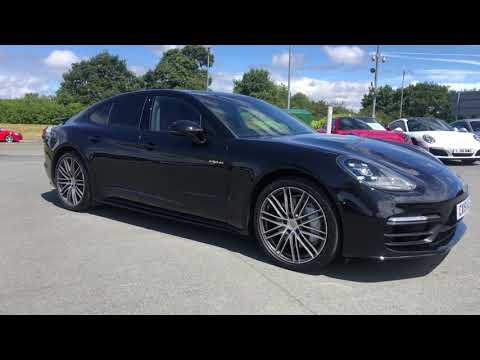 2019 Porsche Panamera 4 E-Hybrid, in Jet Black Metallic